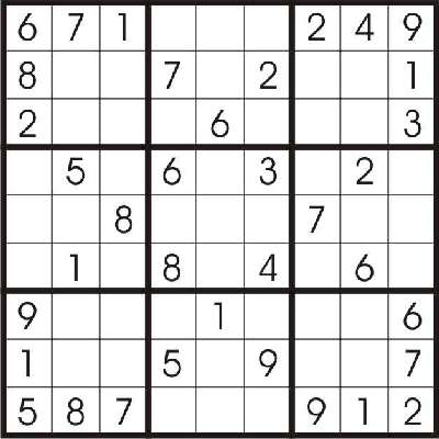 sudoku 5 kép